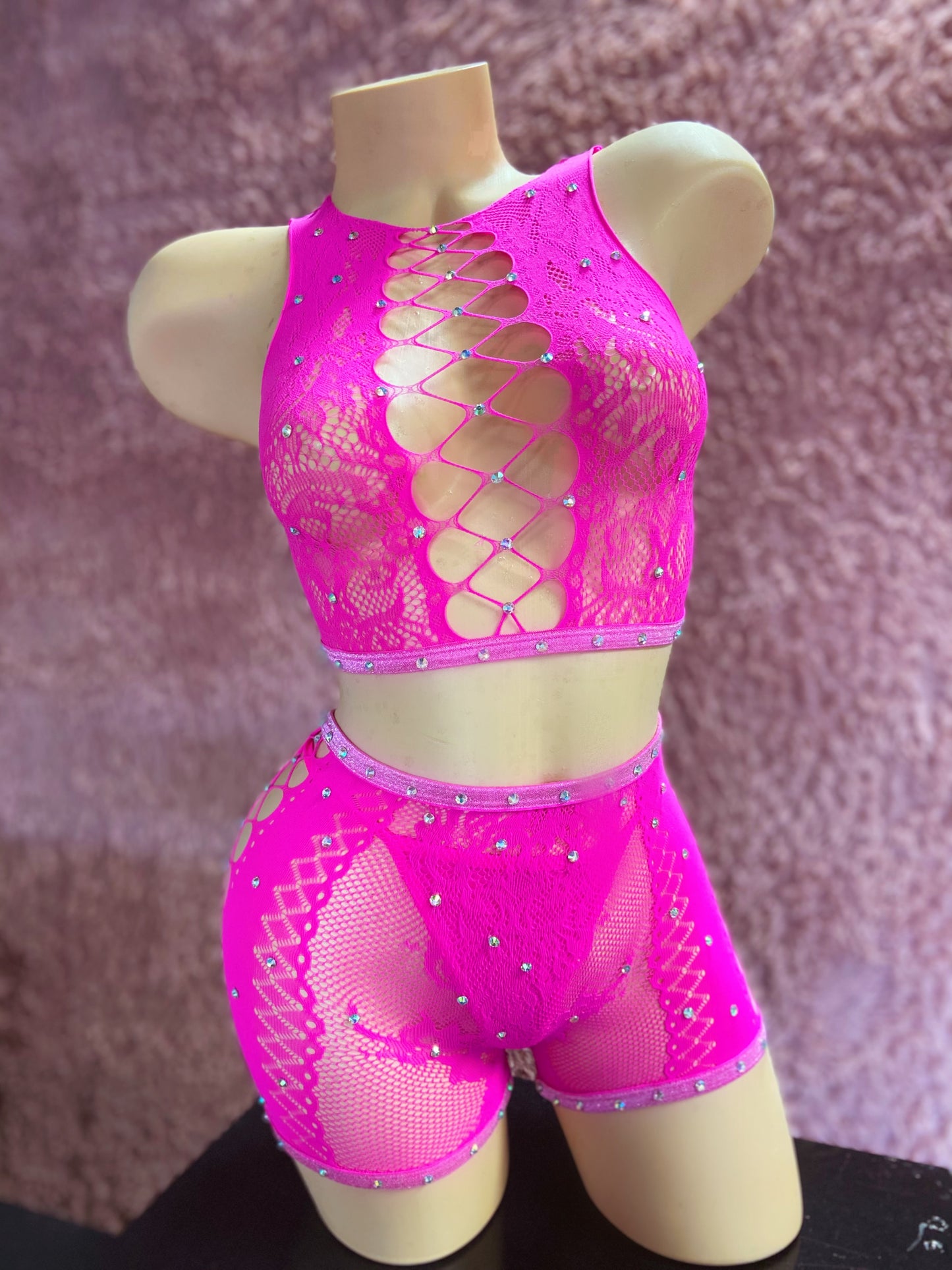 Hottie Pink Short Set