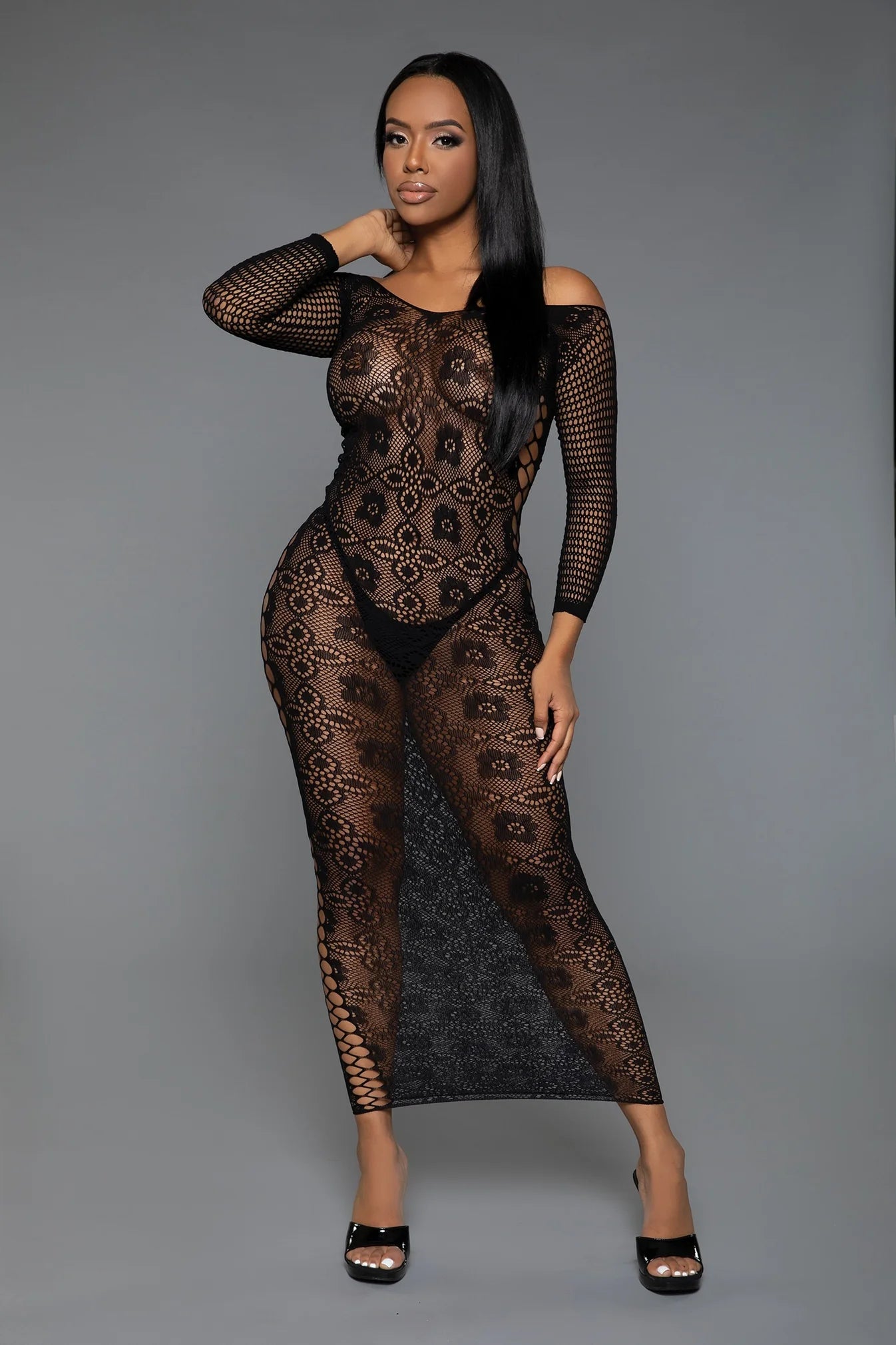 Late Night Bodystocking Dress