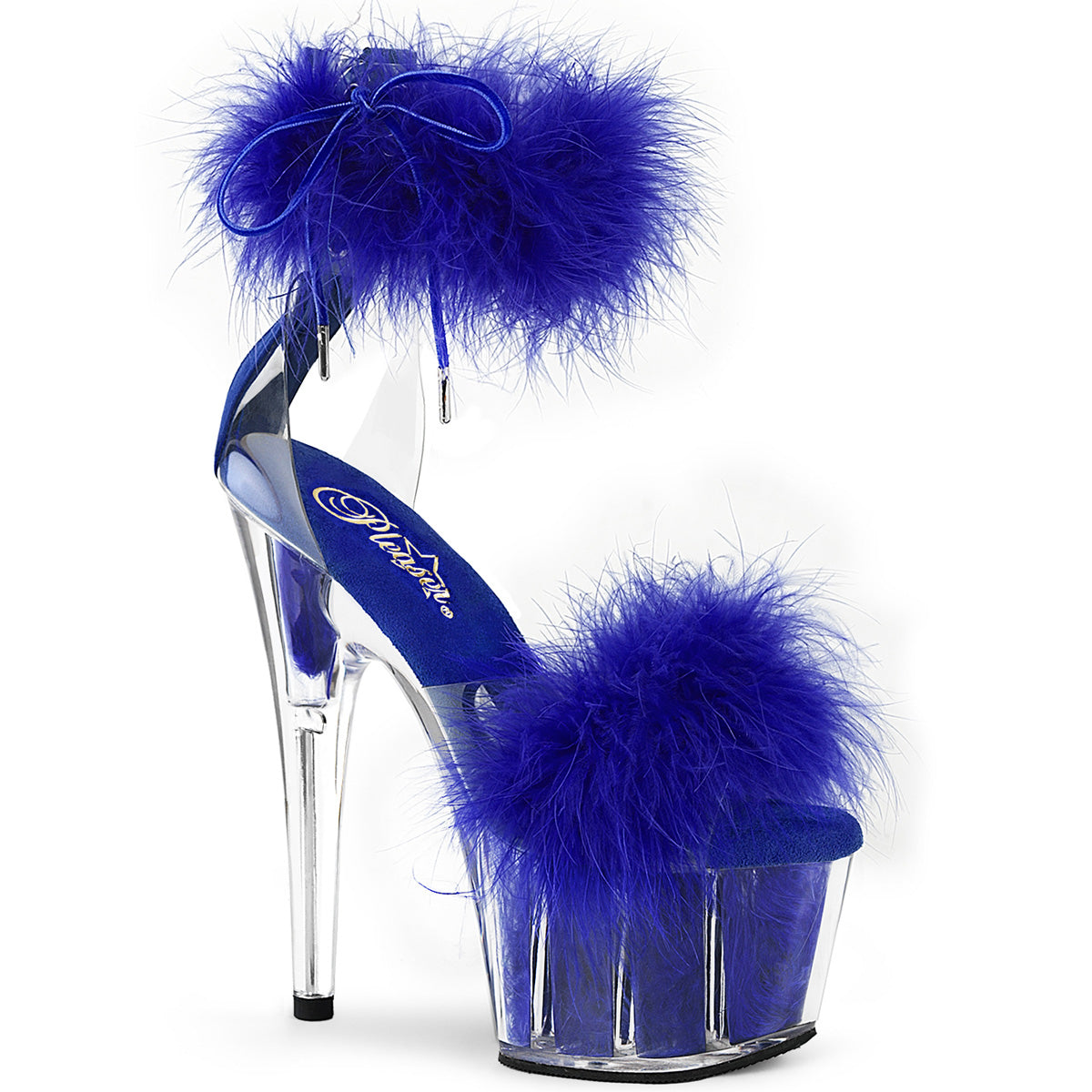 Marabou Fur Platform heel