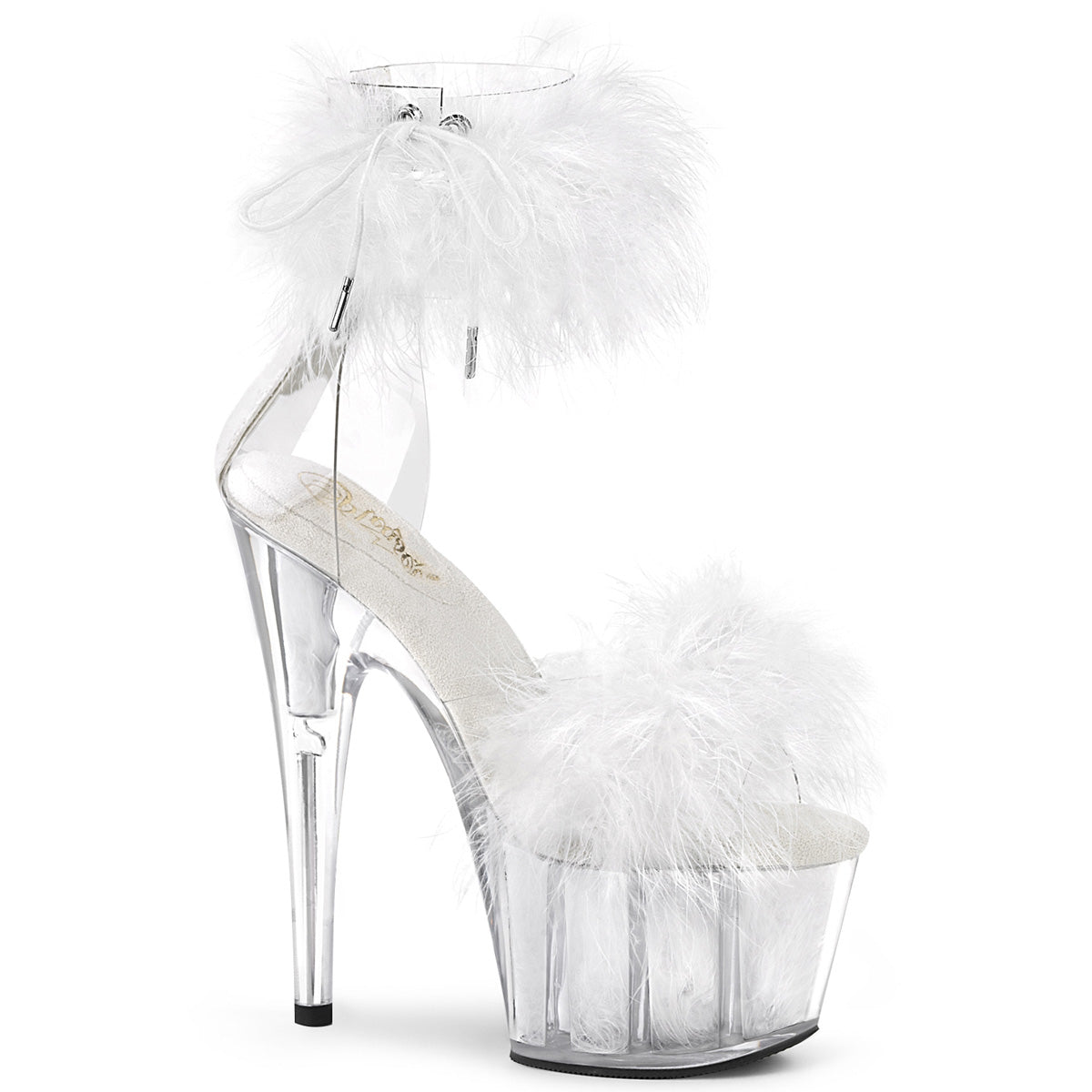 Marabou Fur Platform heel